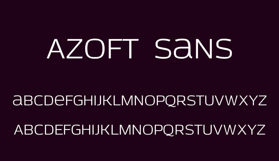 azoft-sans font