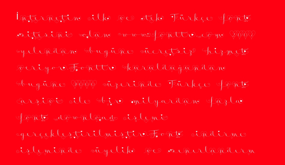 badinerie-love font 1