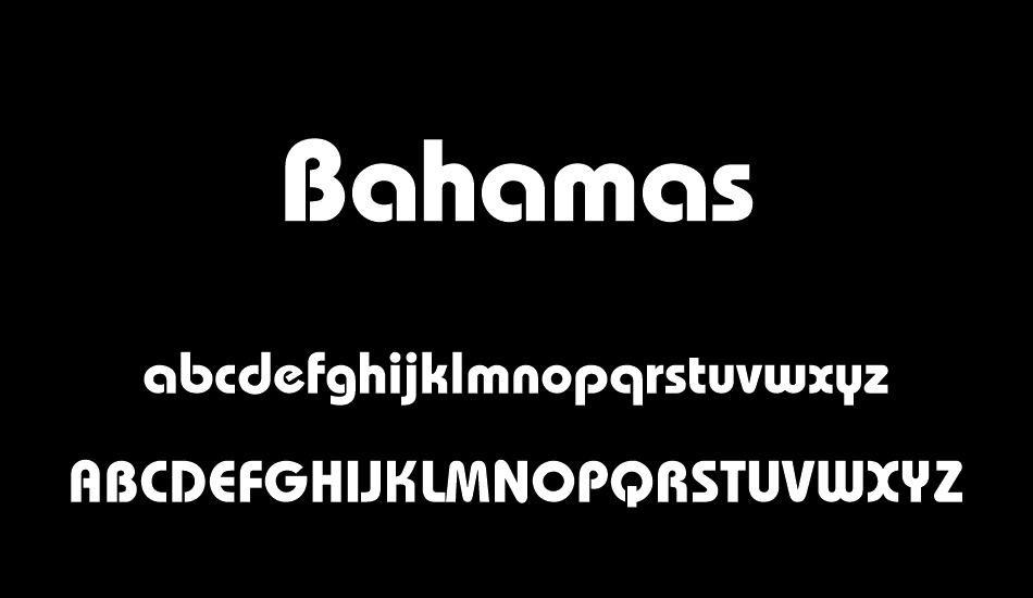 bahamas font