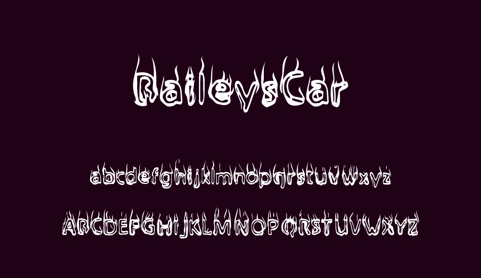 baileyscar font