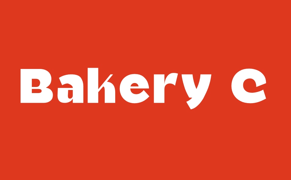 Bakery Cafes font big