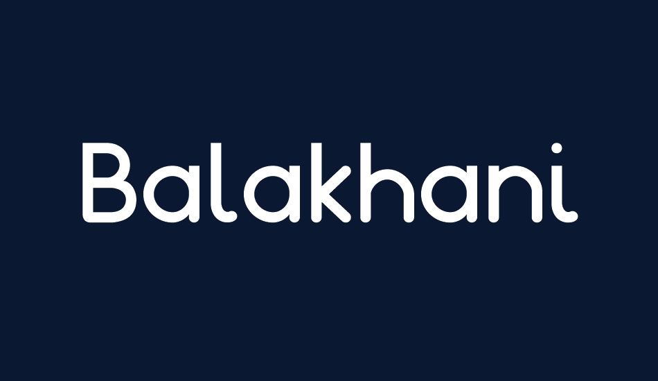 balakhani font big