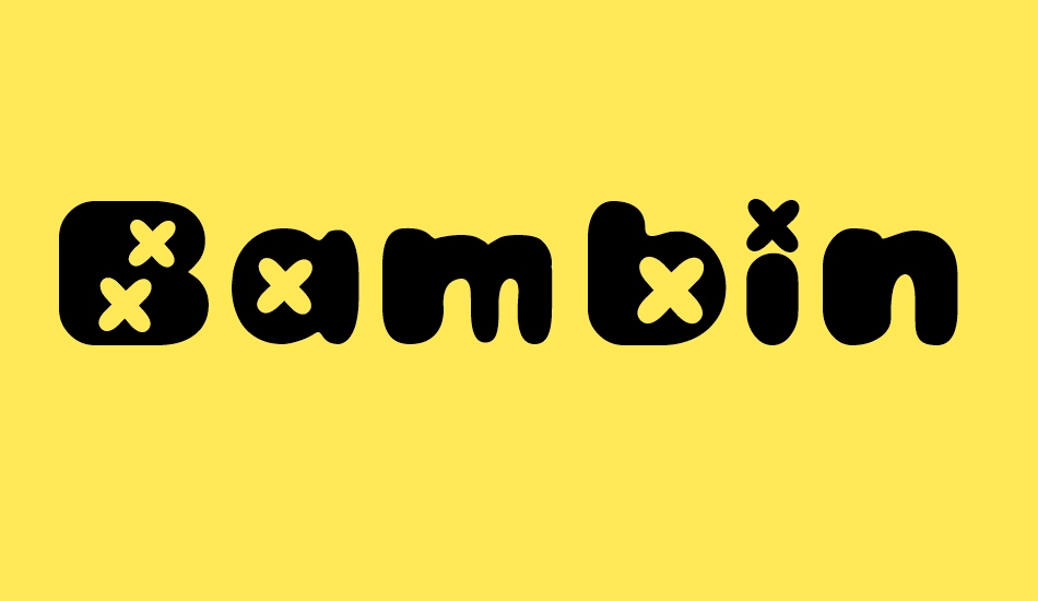 bambino font big