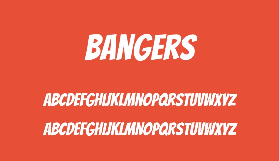 bangers font