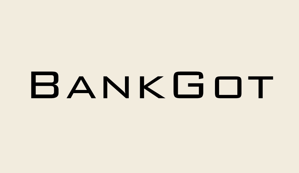 bankgothic-lt-bt font big