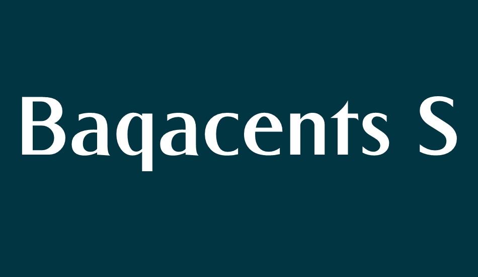 baqacents-semi-bold font big