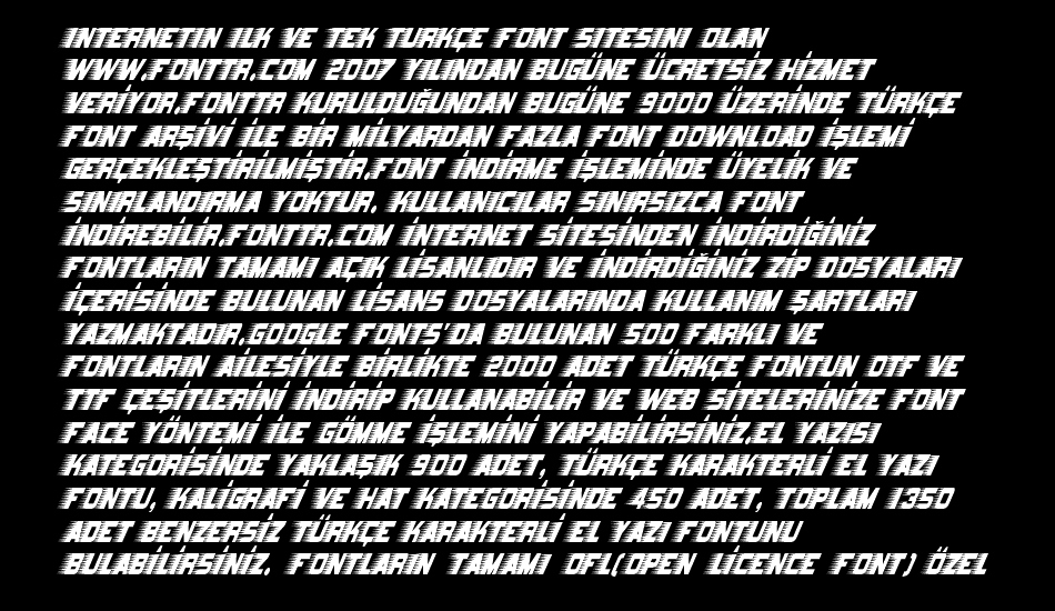 barbatrick font 1