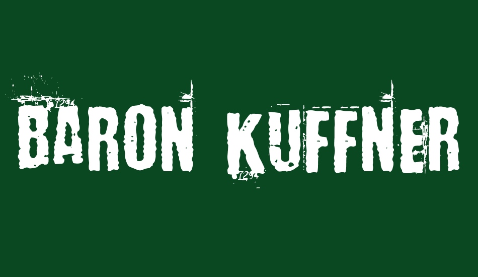 baron-kuffner font big