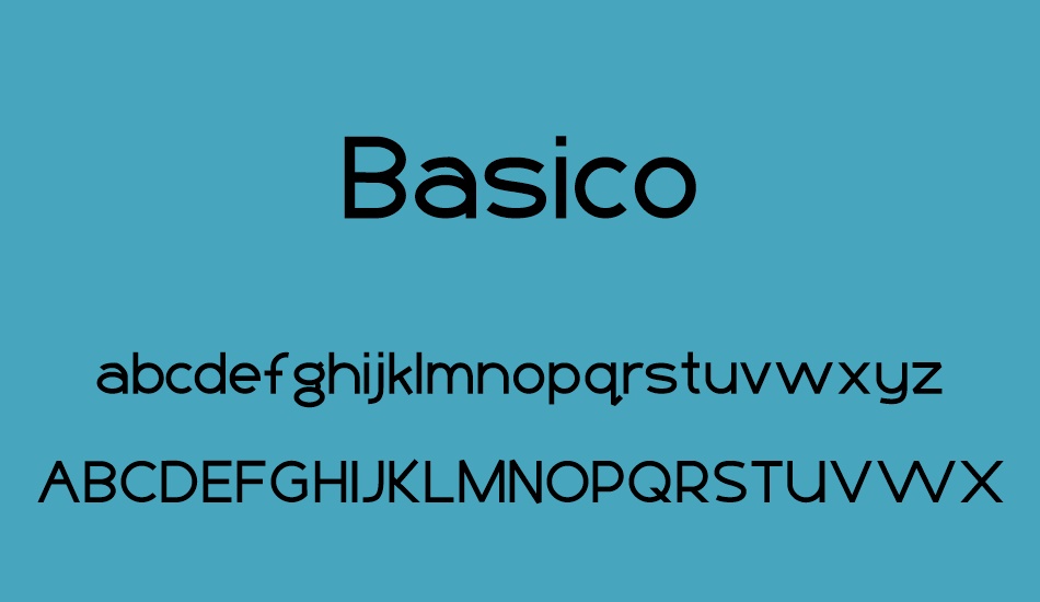 basico font