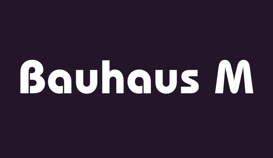 bauhaus-md-bt font big