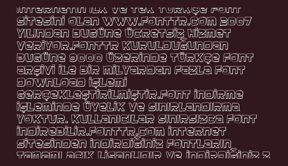 baveuse-3d font 1