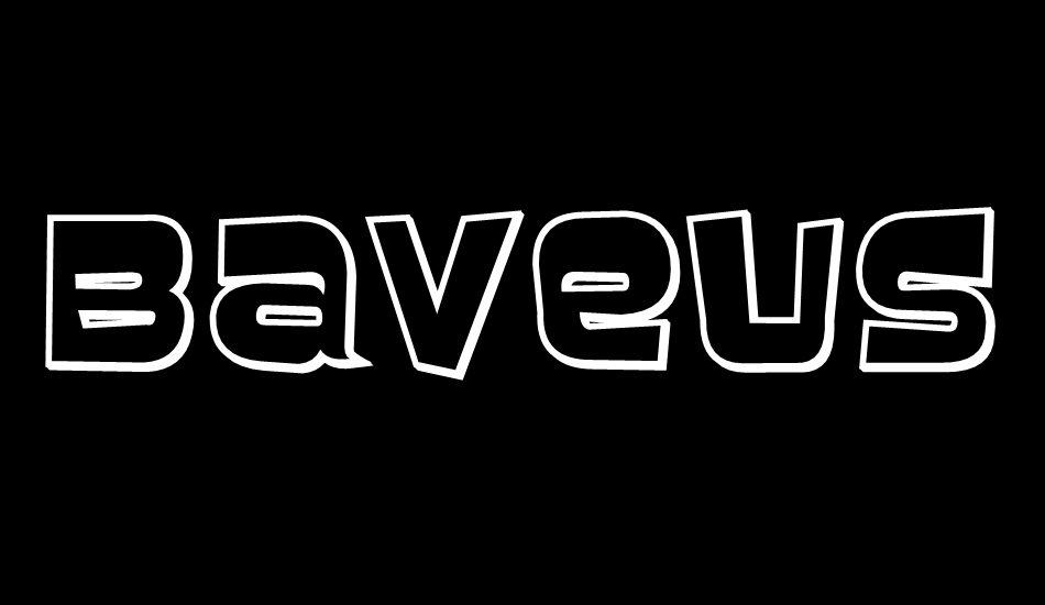 baveuse-3d font big