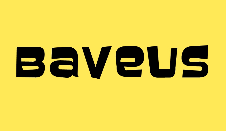 baveuse font big