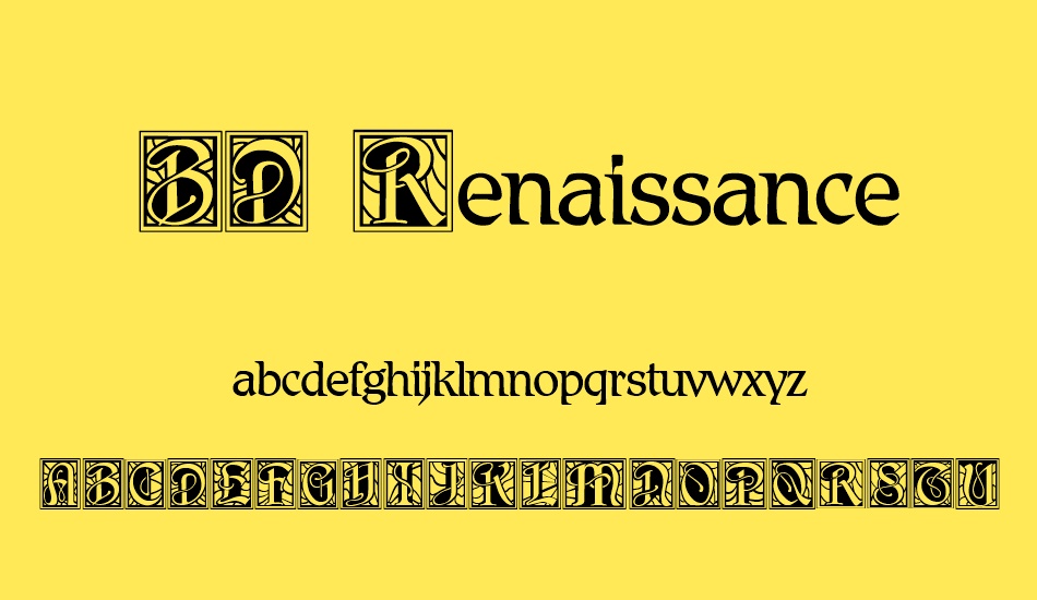 bd-renaissance font