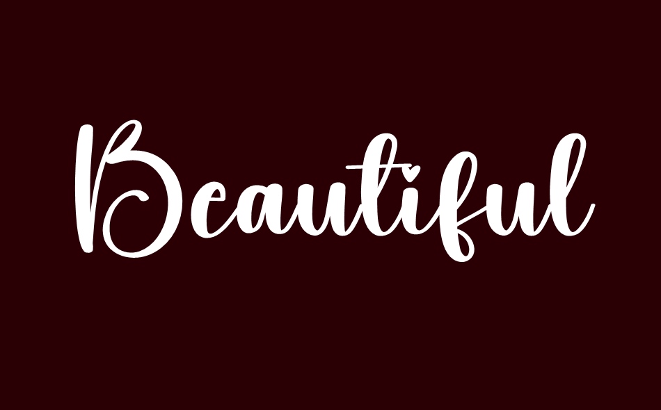 Beautiful Butterfly font big