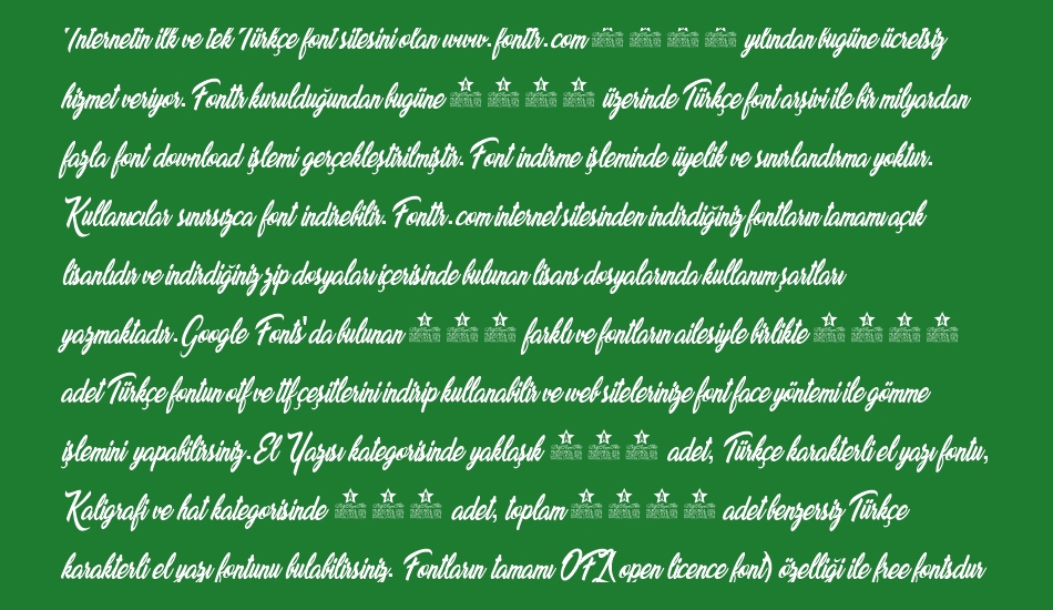 beautiful-lovers-personal-use font 1