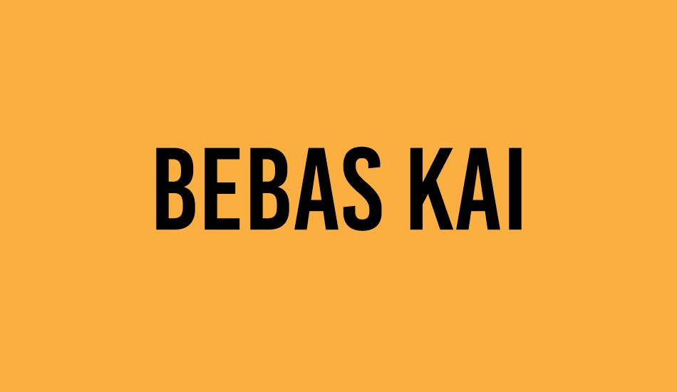 bebas-kai font big