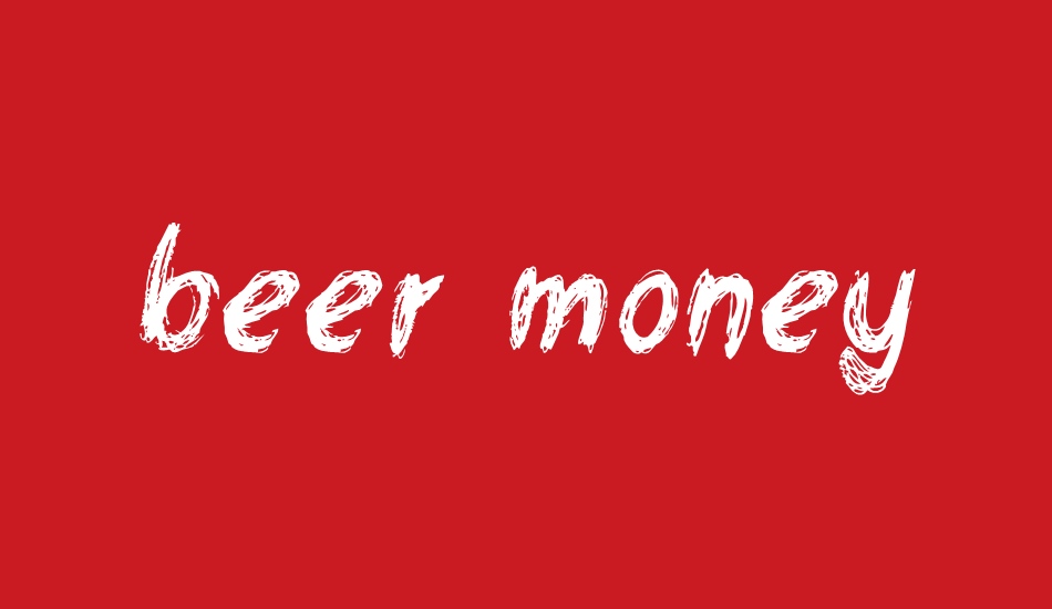 beer-money font big