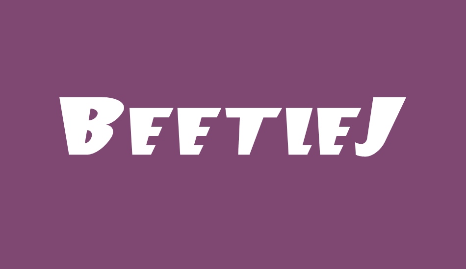 beetlej font big