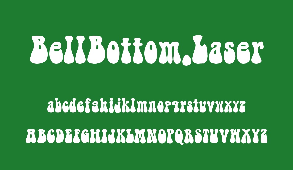 bellbottom-laser font