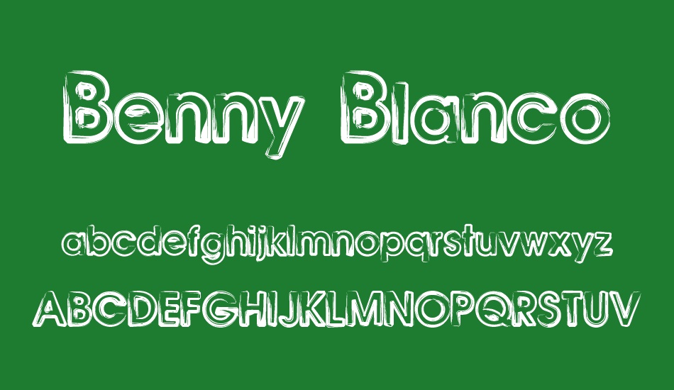 benny-blanco font