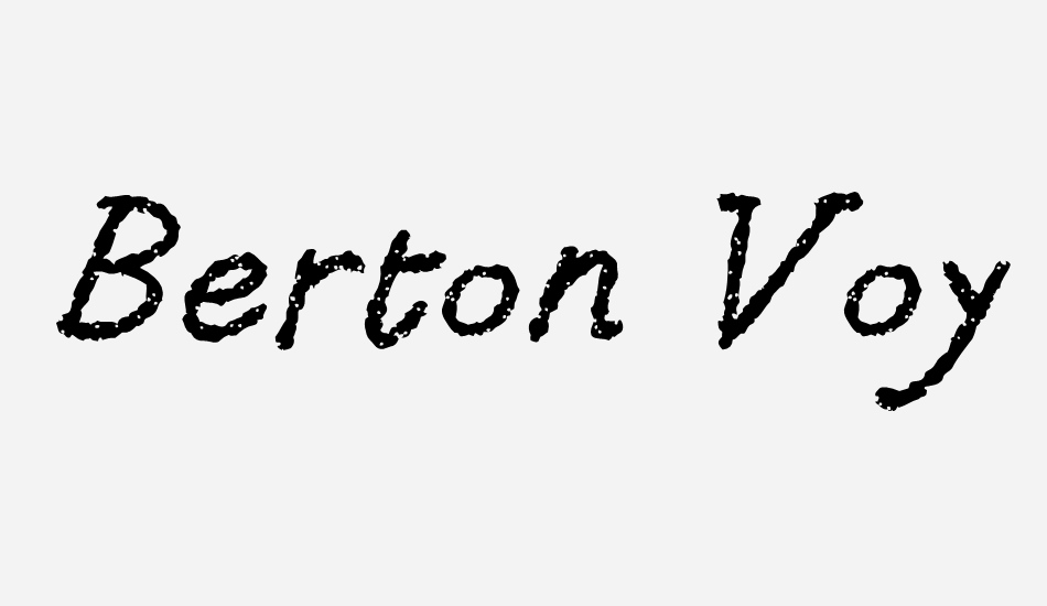 berton-voyage font big