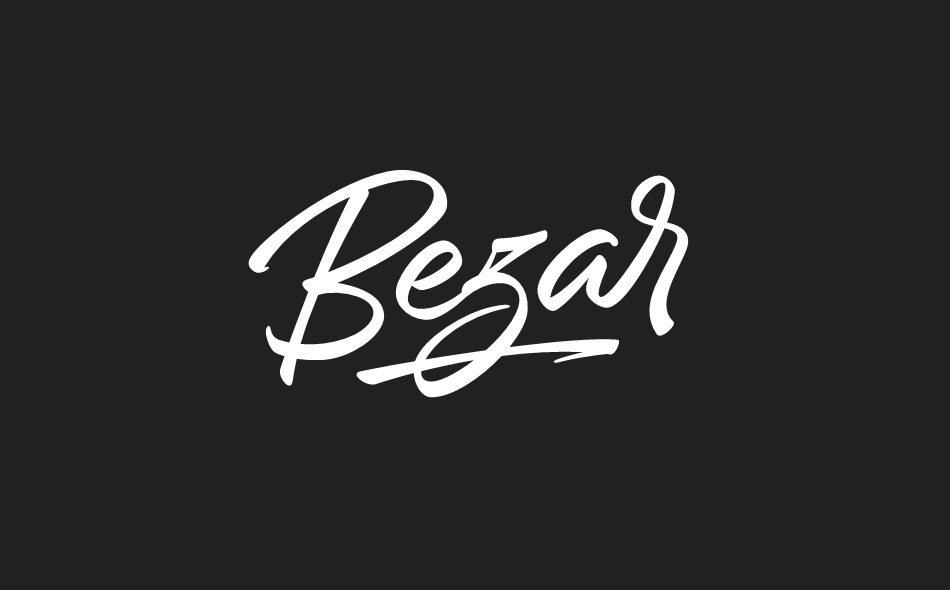 Bezar font big