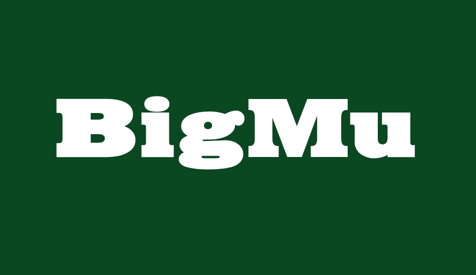 bigmummy font big