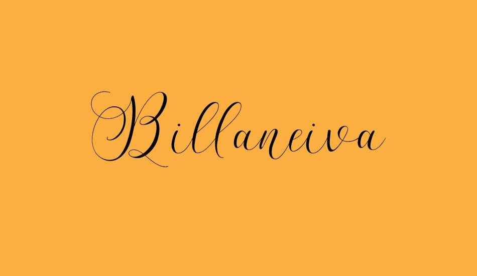 billaneiva font big