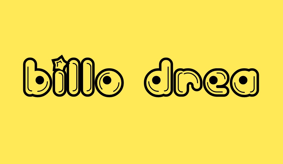 billo-dream font big