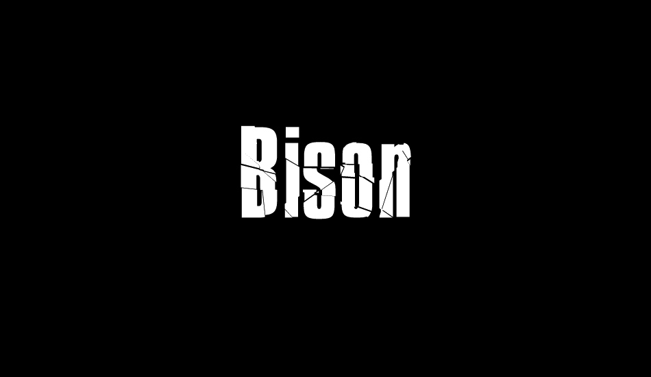 bison font big