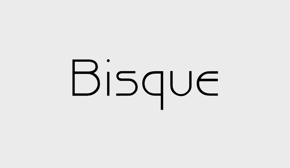 bisque font big