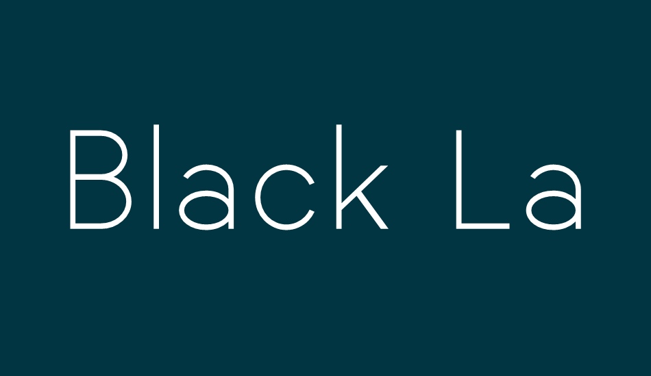 black-label-light font big