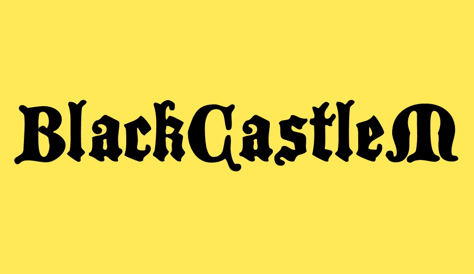 blackcastlemf font big
