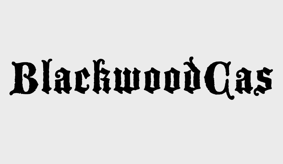 blackwoodcastle font big