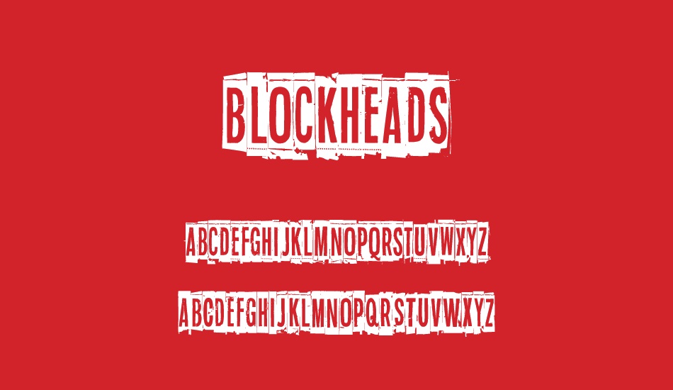 blockheads font