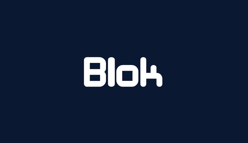 blok font big