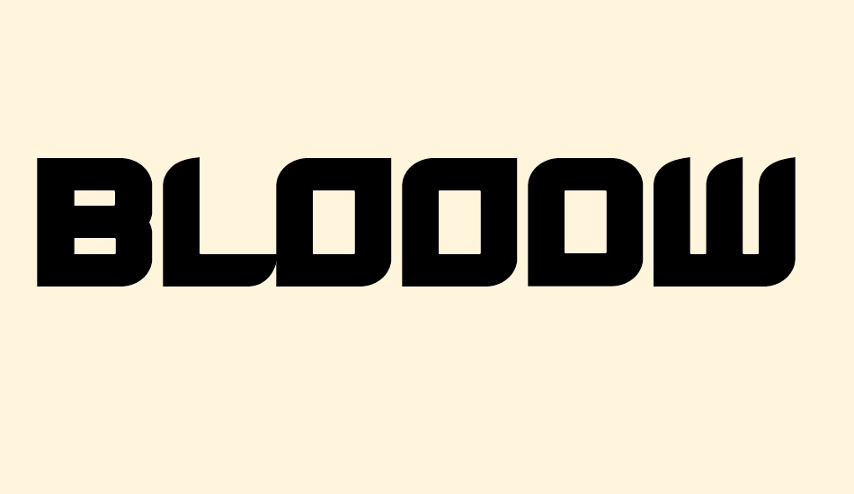 bloodwax font big