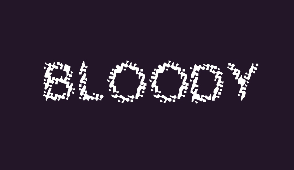 bloody-shrapnel- font big