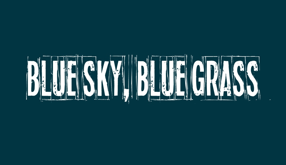 blue-sky-blue-grass font big