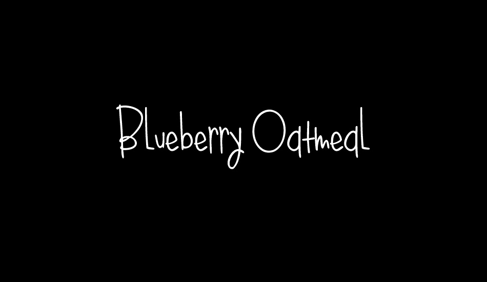blueberry-oatmeal font big