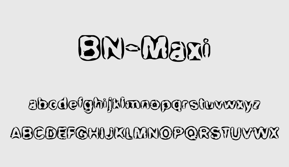 bn-maxi font