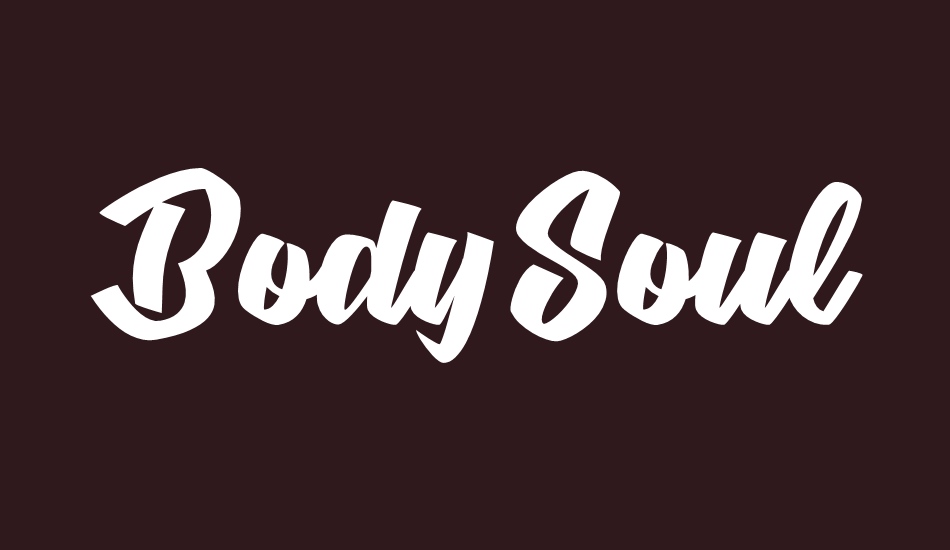 bodysoul-personal-use font big