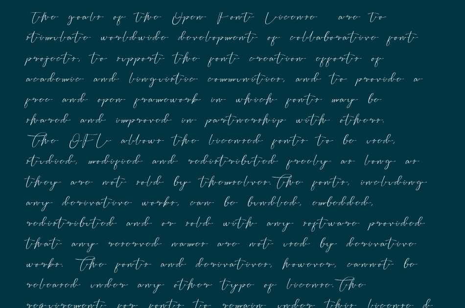 Bofly font 1
