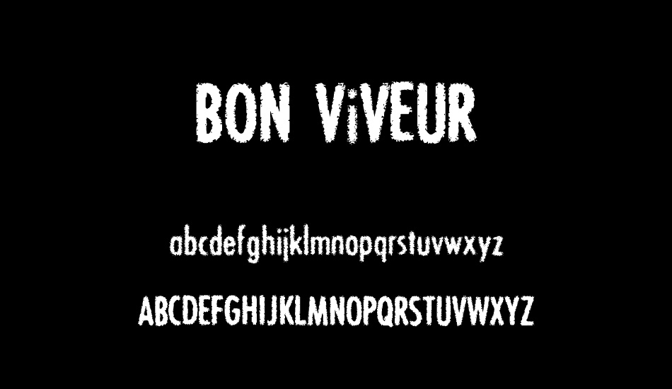 bon-viveur font