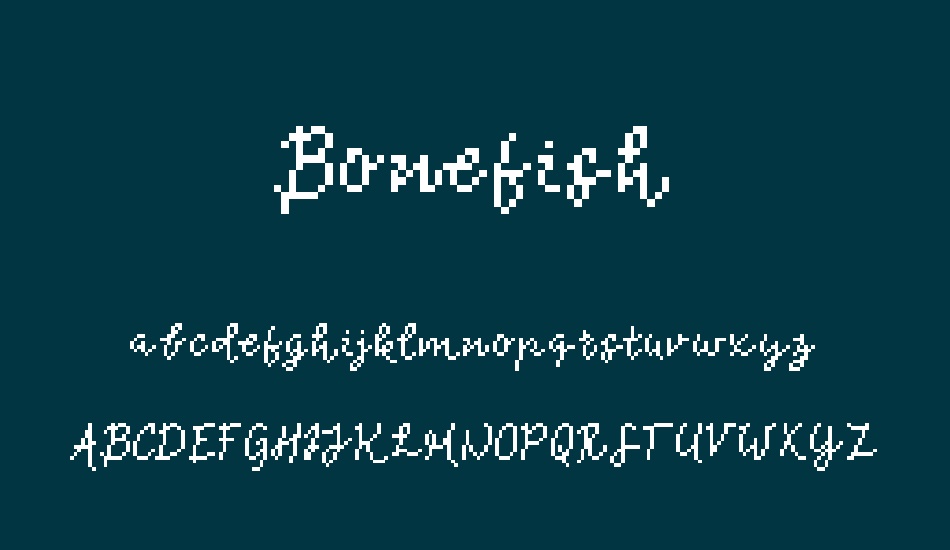 bonefish font