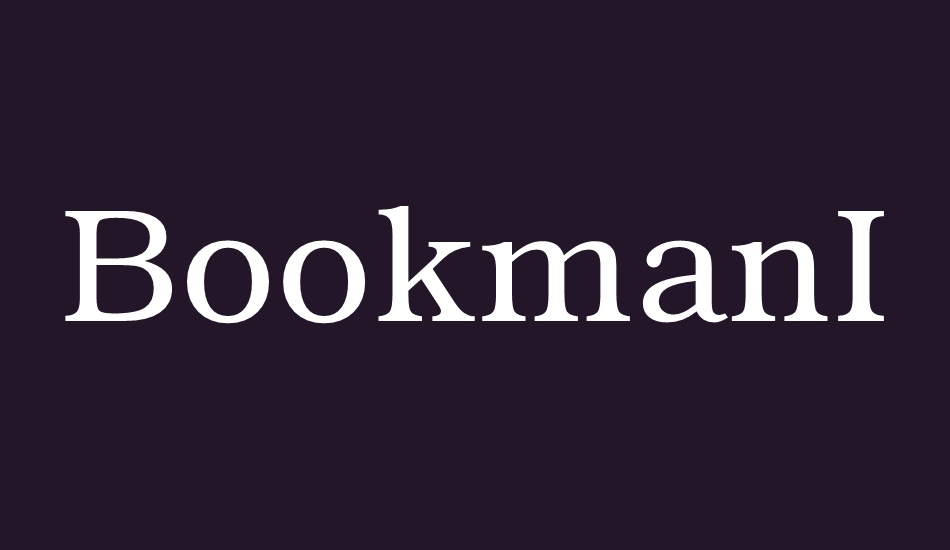 bookmanıtc-lt-bt font big