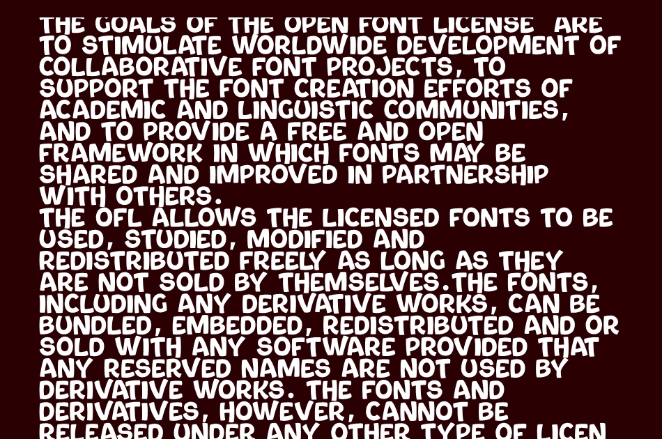 Bouncy font 1