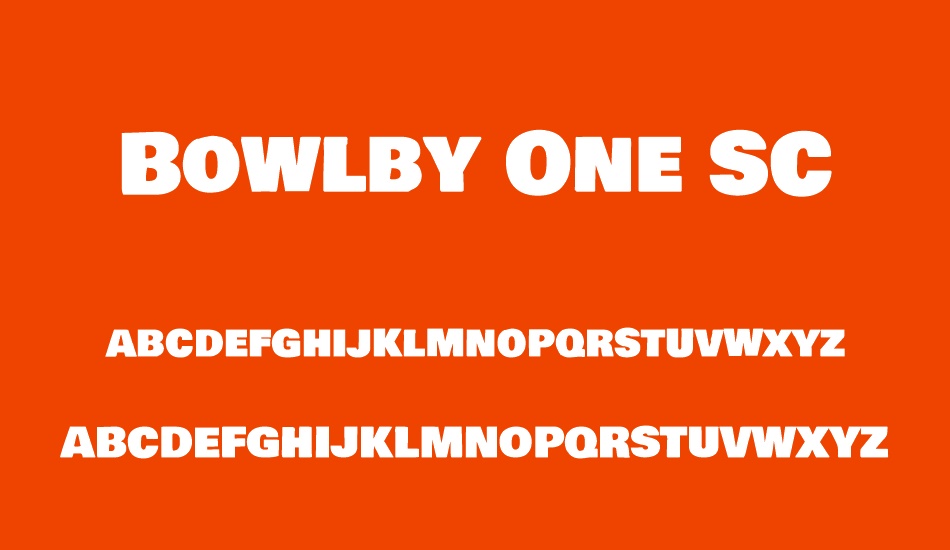 bowlby-one-sc font