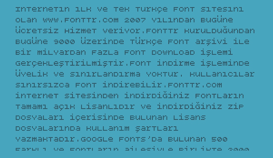 bpdotsunicase font 1